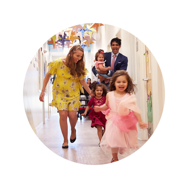 Laura and her family are excited about the future of The Goddard School of Millburn.